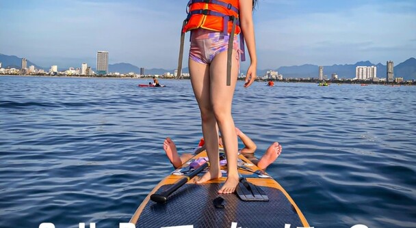 今注目の初心者でも楽しめるマリンスポーツ「SUP」体験 in ダナン