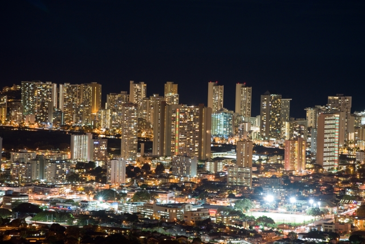 100万ドルの夜景タンタラスの丘