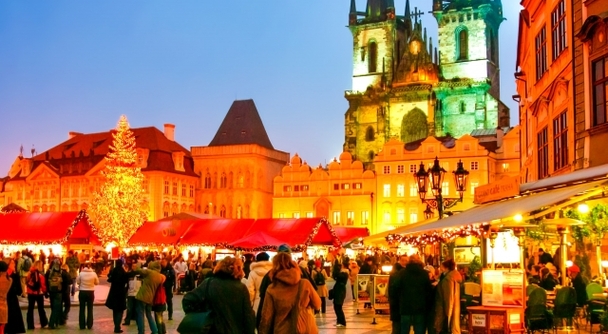 世界一美しいクリスマスマーケット、プラハの冬は凄くロマンティック！