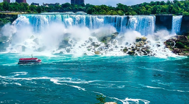 ナイアガラの滝の迫力と魅力を満喫できる「ナイアガラ日本語ガイド半日観光」