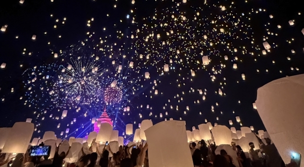 2025年11月5日・6日　チェンマイ　コムローイが夜空に描く、あなたの願いと物語