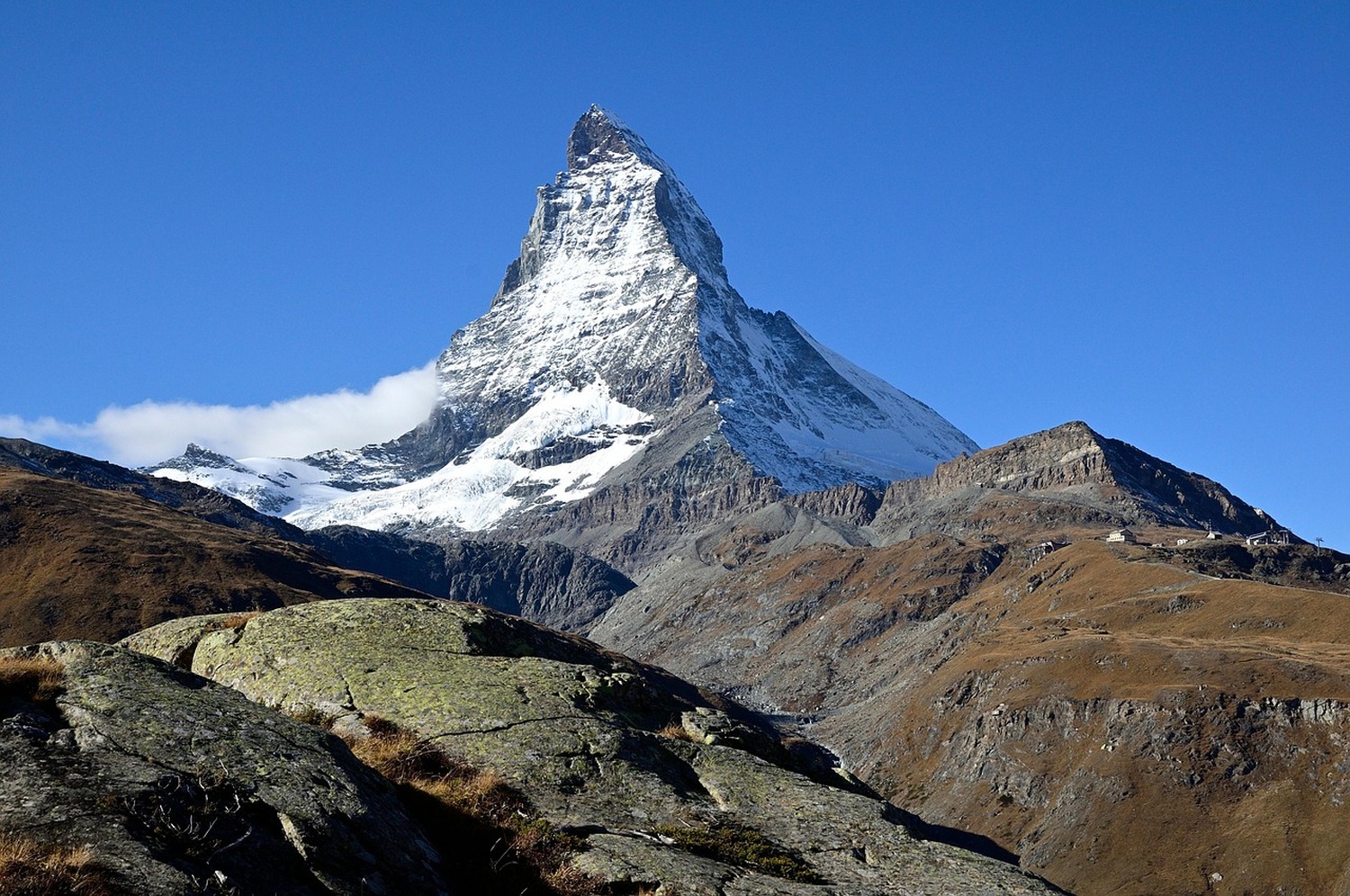 日本語ガイドと歩く！アルプスの女王マッターホルンの絶景鑑賞と天空の散歩道