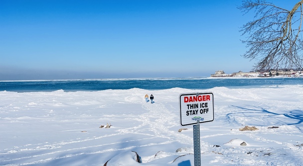 冬のナイアガラ滝は別世界｜氷とミストと流氷、ワールプールのカモメがすごかった！！