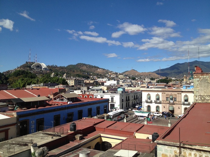 メキシコらしい町　オアハカ市内観光
