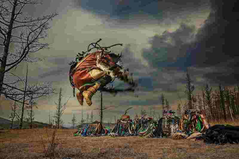 ウランバートル発　モンゴルシャーマン・火の儀式に参加するツアー2日間