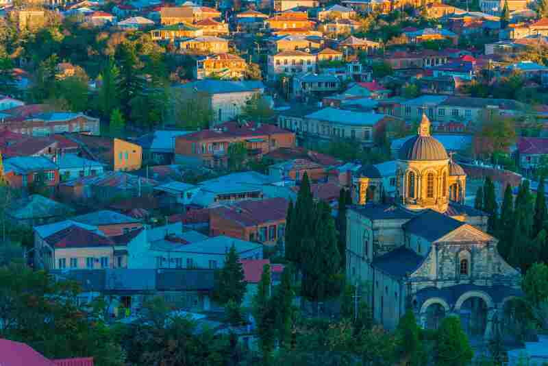 クタイシ　世界遺産ゲラティ修道院とクタイシ市内観光