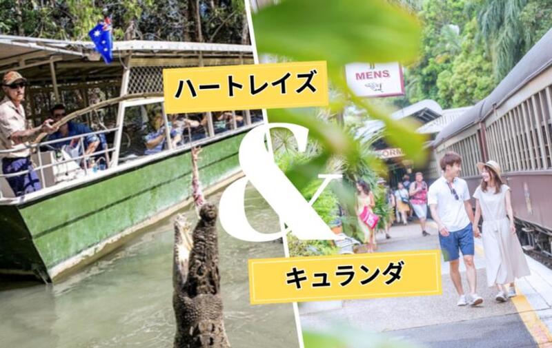 ケアンズ発 ハートレイズ動物園＆キュランダ（スカイレール＋鉄道）