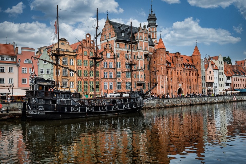 グダニスク発クラクフ着　ポーランド・ハイライト9日間