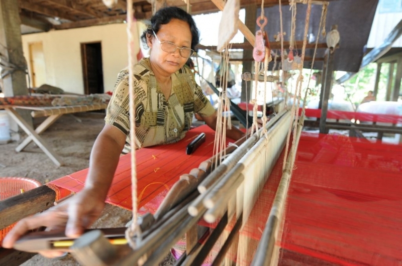 プノンペン　シルクアイランド半日観光【PT-05】